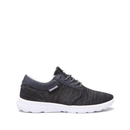 Supra Hammer Run Womens Low Tops Shoes Black UK 59NHA